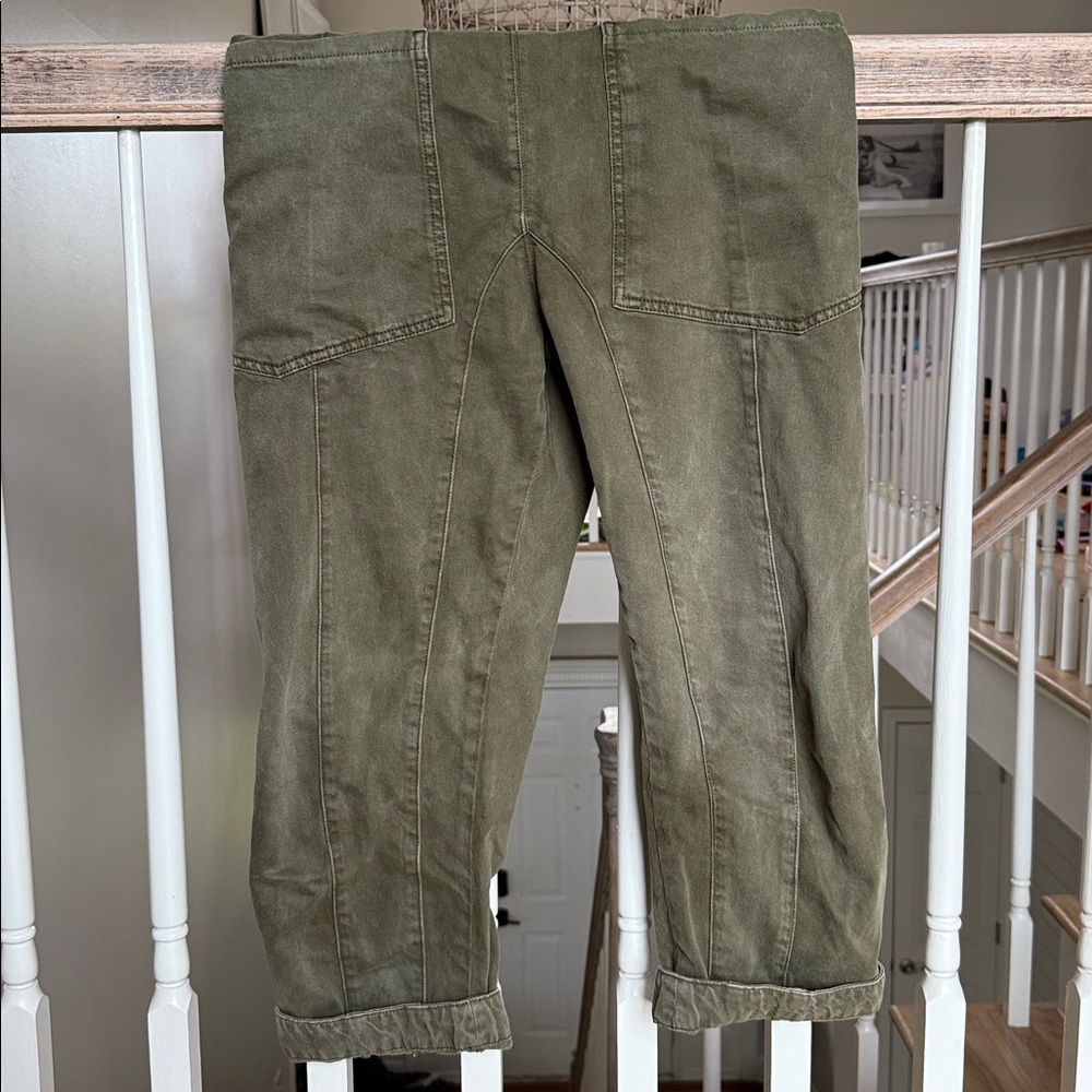 We The Free Khaki Sleeveless Jumpsuit - Picture 3 of 4